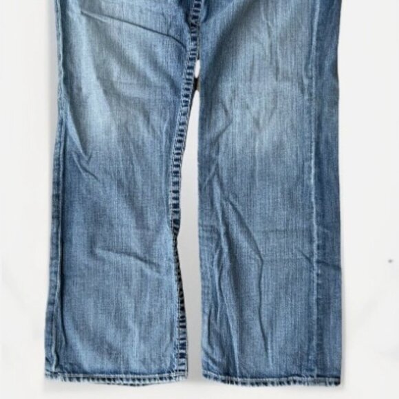 Big Star Voyager Straight Relaxed Fit Jeans Men's Size 32S Distressed Western - Picture 4 of 10